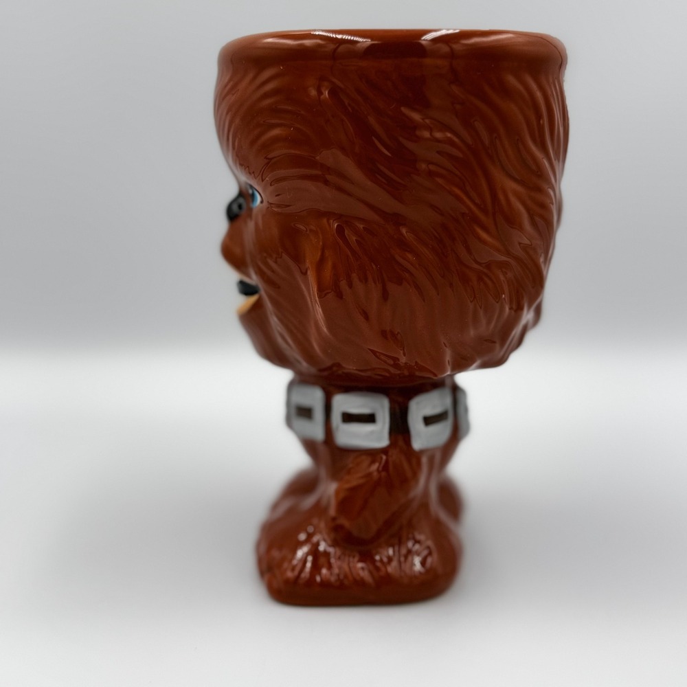 Star Wars Chewbacca 6" Ceramic Goblet/Mug - Collectible - BRAND NEW! - Picture 3 of 6